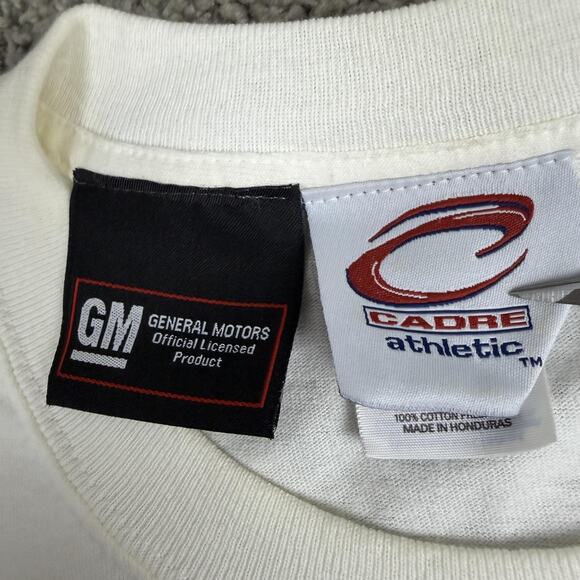 Chevrolet Racing Shirt Mens XL White Monte Carlo NASCAR Graphic Tee GM - Picture 13 of 15